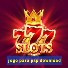 jogo para psp download